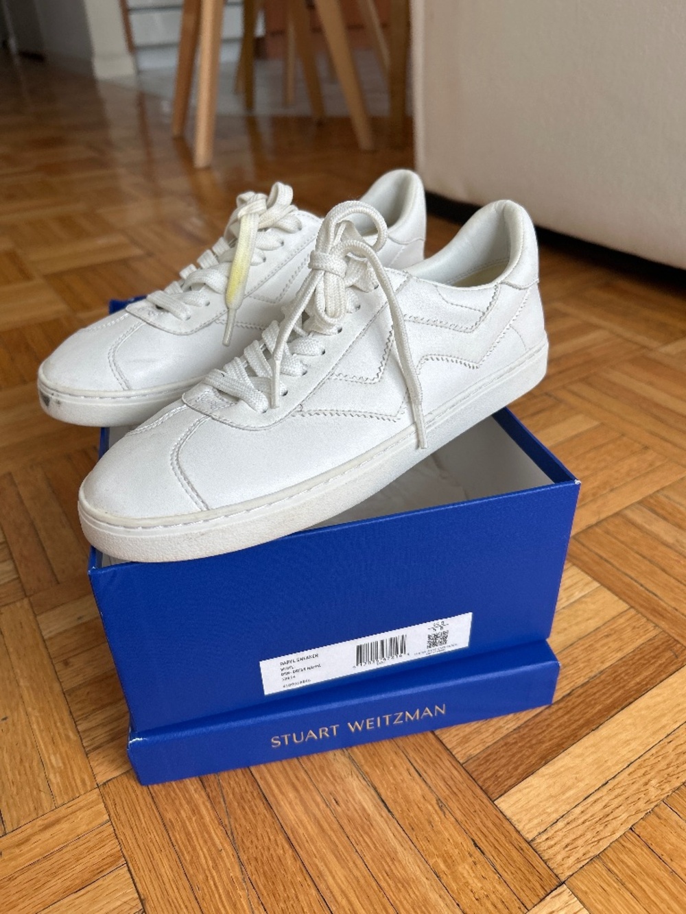 Stuart Weitzman Daryl sneaker, white